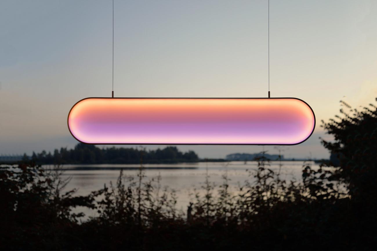 Graypants Sunne fixture near a window