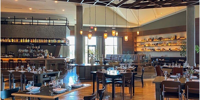 SCI Now Represents OmniLight OmniLight lighting fixtures installed in a bar