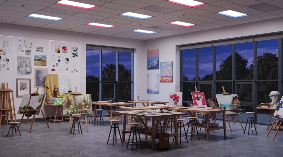 Corelite Perceive PTR with blue and pink accents