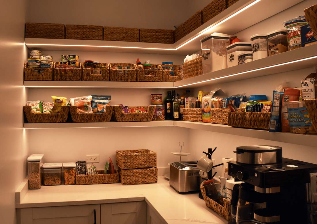 TrueFit™ by Omnilight in a pantry