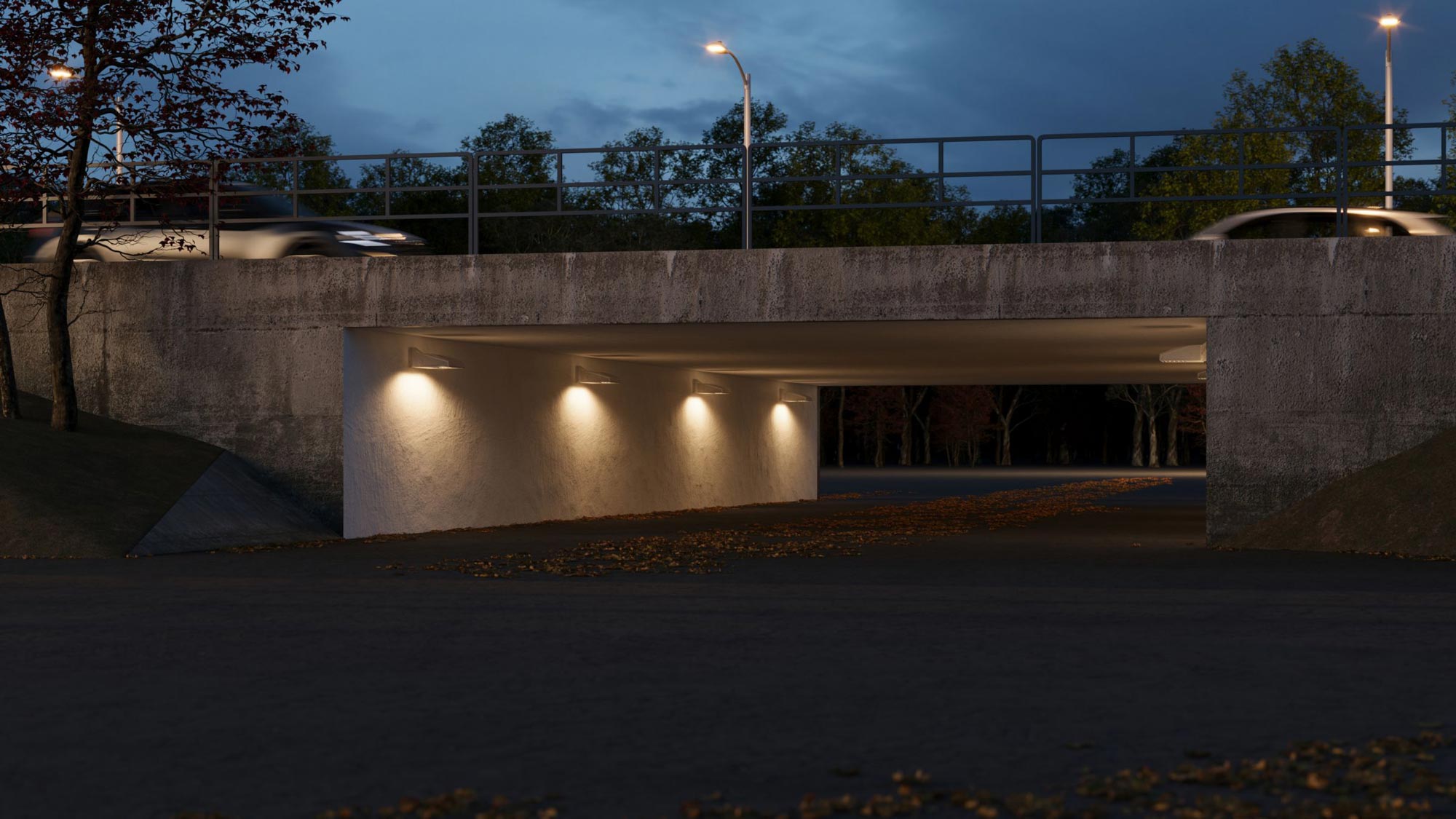 Streetworks Underpass Wall Mount image