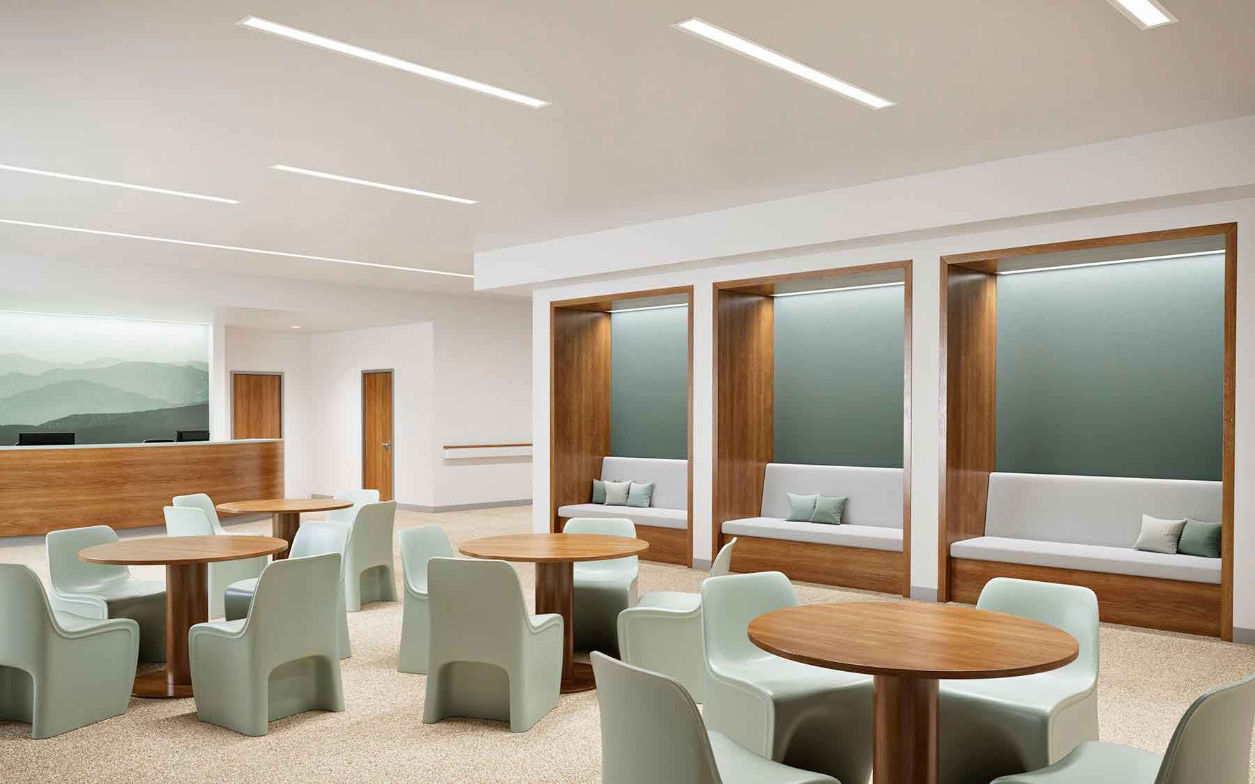 Seem 4 Behavioral Health Luminaires by Focal Point image