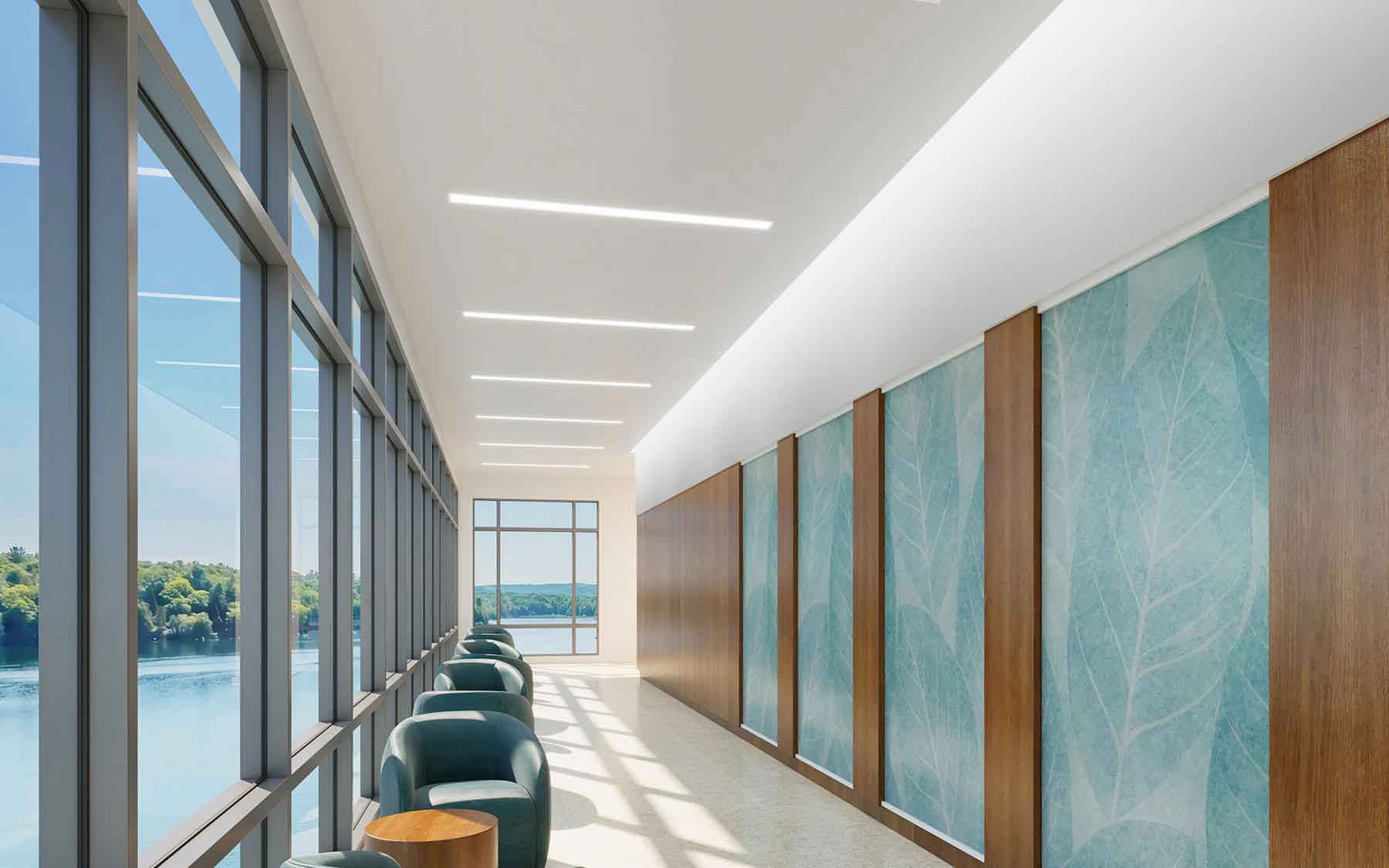 Seem 4 Behavioral Health Luminaires by Focal Point image